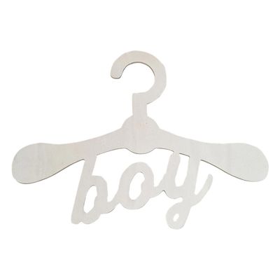 Playwood Multiplex houten kinder kledinghanger boy