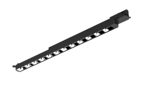 LED armatuur 16W 2700K 1600 lumen zwart 650mm voor spanningsrail dimbaar Nieuw