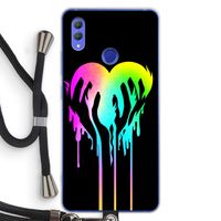 Hold My Heart: Honor Note 10 Transparant Hoesje met koord