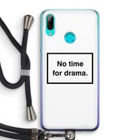 No drama: Huawei P Smart (2019) Transparant Hoesje met koord