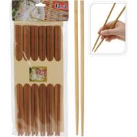 Excellent Houseware Chopsticks eetstokjes bamboe 12 paar