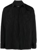 STYLAND chemise boutonnée à manches longues - Noir - thumbnail