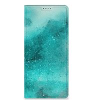 Bookcase OPPO X6 Pro Painting Blue