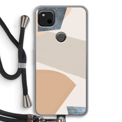 Formo: Pixel 4a Transparant Hoesje met koord