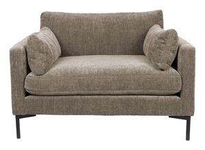 Zuiver Loveseat 'Summer' kleur Coffee