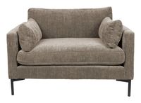 Zuiver Loveseat 'Summer' kleur Coffee