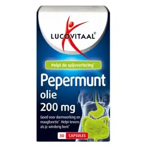 Lucovitaal Pepermuntolie capsules 30 caps