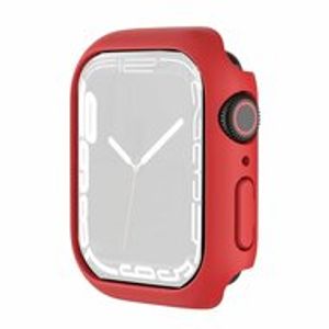 Apple Watch 45mm Hard case (open front) - Rood - Geschikt voor Apple Watch 45mm