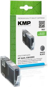 KMP Inktcartridge vervangt HP 364XL, CB322EE Compatibel Foto zwart H63 1713,0040