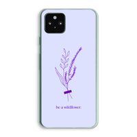 Be a wildflower: Google Pixel 5a 5G Transparant Hoesje Be a wildflower: Google Pixel 5a 5G Transparant Hoesje