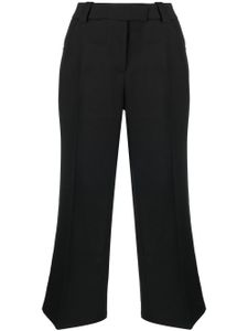 KHAITE pantalon de tailleur Melie à coupe courte - Noir