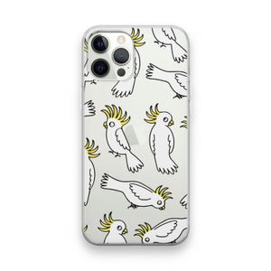 Papegaai: iPhone 12 Pro Transparant Hoesje