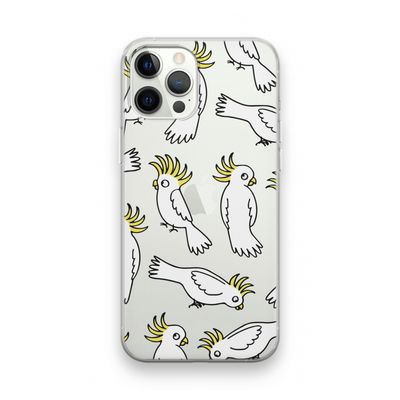 Papegaai: iPhone 12 Pro Transparant Hoesje