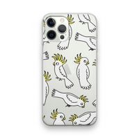 Papegaai: iPhone 12 Pro Transparant Hoesje