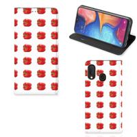 Samsung Galaxy A20e | Flip Style Cover | Paprika Red