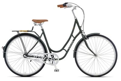Viva Bikes Juliett 3V Damesfiets - Grijs Groen
