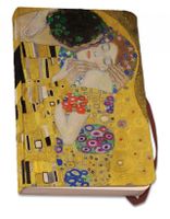 Notitieboek A6, zachte kaft: De kus, Gustav Klimt - thumbnail