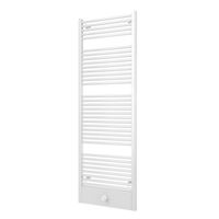 Designradiator BWS Locco Middenaansluiting 177,5x60 cm 982 Watt Donkergrijs Structuur