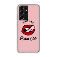 Badass Babes Club: Samsung Galaxy S21 Ultra Transparant Hoesje