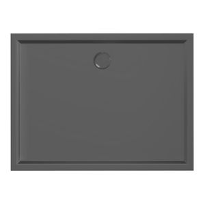 Xenz Mariana Plus rechthoekige douchebak acryl 140x100cm zwart mat