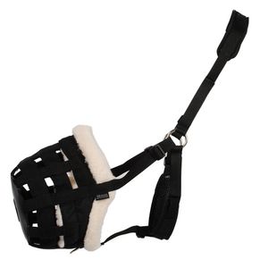 Shires Deluxe graasmasker zwart maat:full