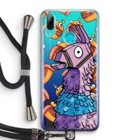Loot Burger: Huawei P Smart (2019) Transparant Hoesje met koord