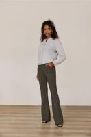 Flair LONG bonded trousers - new army - 94812