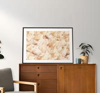 Aquarel met wit frame poster abstract