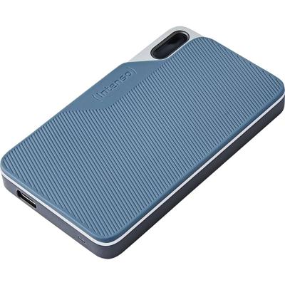 Intenso TX100 2 TB Externe SSD harde schijf USB-C 3.2 Gen 1 Grijs-blauw 3826470
