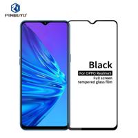 Voor OPPO Realme5 PINWUYO 9H 2.5 D volledig scherm gehard glas film (zwart)