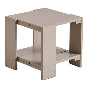 HAY Crate Bijzettafel H 45 cm - Grijs