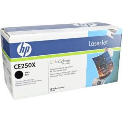 HP Toner CE 250 X zwart nr. 504 X