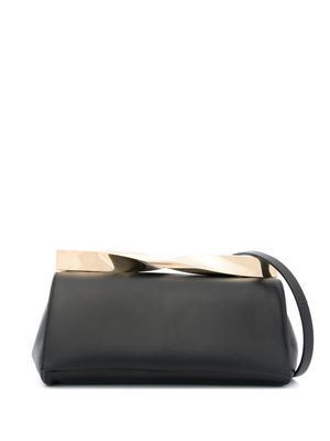 Aquazzura pochette en cuir artificiel - Noir