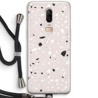 Terrazzo N°20: OnePlus 6 Transparant Hoesje met koord