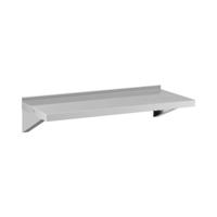 Wandplank - RVS - 100x40 cm - tot 80 kg - Royal Catering
