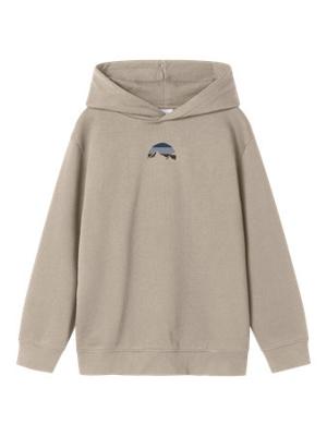 Name it winter sweater jongens - bruin - regular fit - NkmOsian