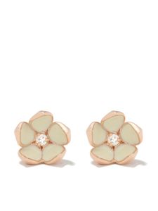 Shaun Leane puces d'oreilles Cherry Blossom à ornements - Rose