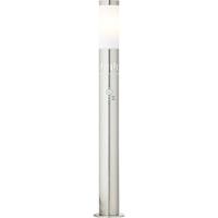 Brilliant 96413/82 Leigh Staande buitenlamp met bewegingsmelder LED E27 0.90 W RVS