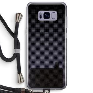 Musketon Halftone: Samsung Galaxy S8 Plus Transparant Hoesje met koord