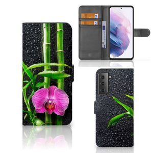 Samsung Galaxy S21 Plus Hoesje Orchidee