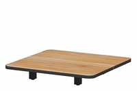 Arcade floating coffee table 90 x 90 x 14 cm.