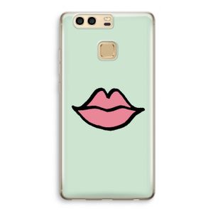 Kusje: Huawei P9 Transparant Hoesje