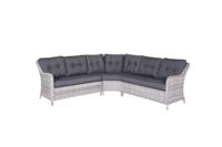Milwaukee lounge-dining hoek set cloudy grey L237 x B237 x H85 cm Garden Impressions - Garden impressions