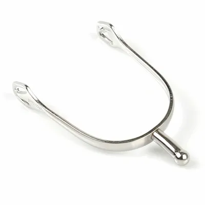 Balkenhol knopspoor RVS grijs maat:20