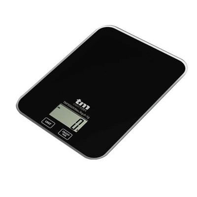 keukenweegschaal TM Electron Zwart 5 kg
