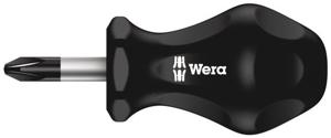 Wera Stubby Pozidriv Schroevendraaier, PZ 03 x 25 mm - 1 stuk(s) - 05008855001