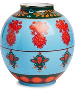 La DoubleJ vase Bubble Pineapple Azzurro (23 cm) - Bleu - thumbnail