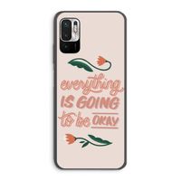 Optimistic flower girl: Xiaomi Redmi Note 10 5G Transparant Hoesje