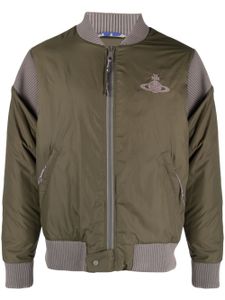 Vivienne Westwood veste bomber zippé Cyclist - Vert