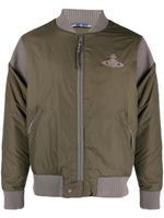 Vivienne Westwood veste bomber zippé Cyclist - Vert - thumbnail